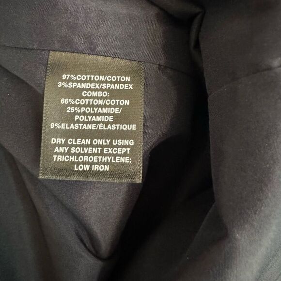 Lafayette 148 Sleeveless Sheath Dress Black Blue White Abstract Print Size 10 - Picture 4 of 5